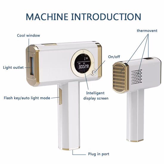 IPL Brazil Лучшее в домашних условиях IPL Ice Cool Удаление Smoothskin IPL Лазерная эпиляция IPL в домашних условиях