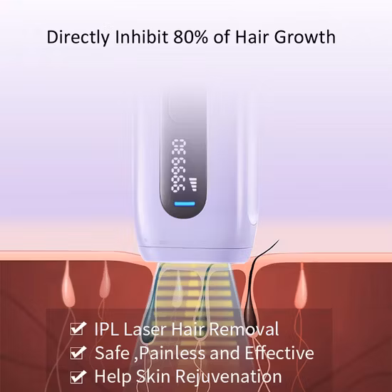 Dpl Fast Flash Система удаления волос Ice Cool Перманентный лазер IPL Эпилятор для удаления волос